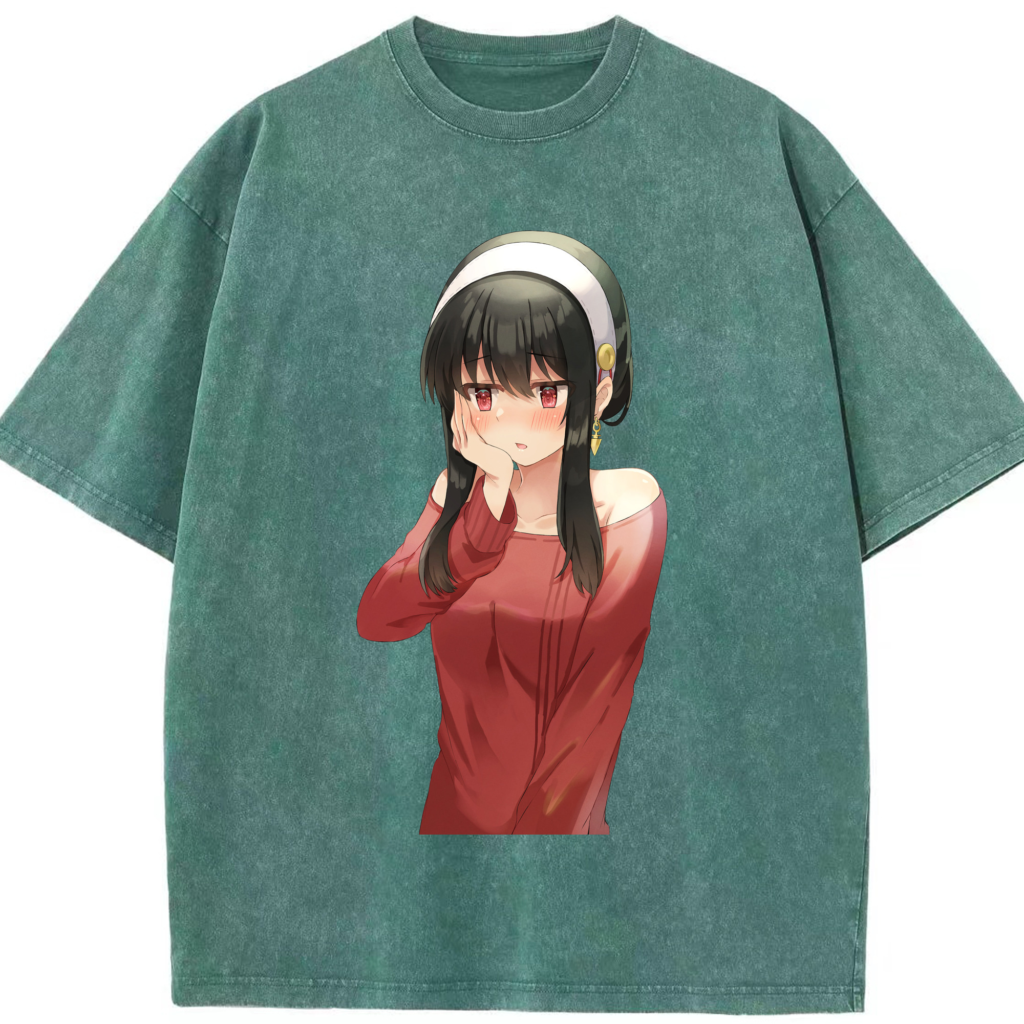 （画像用） SPY×FAMILY间谍家家酒 綿100% ヴィンテージ風 半袖Tシャツ（フロントプリント）